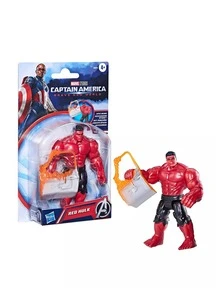 Hasbro Marvel Avengers Epic Hero Series Captain America: Brave New World Red Hulk Action Figure G00725L0 - Multicolor - View 1