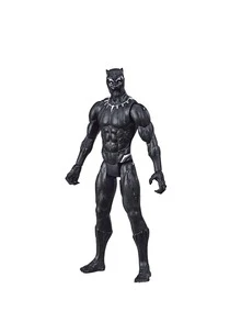 Hasbro Marvel Avengers Titan Hero Series Black Panther Action Figure E78765X0 - Multicolor - View 2