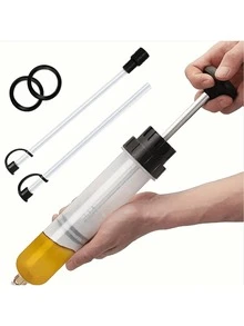 Besper 200/500/1500ML Car Oil Extractor, Car Brake Fluid Replacement Tool, Fuel Extraction Pump, Suitable For Car Manual Oil Extractors – Oil Change Pump With Hose. - various - View 1