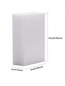 10/20/30PCS, Dishwashing Sponge, High Compression Nano Sponge, Magic Wiping, Kitchen Cleaning, Dish Cleaning, Magical Cleaning, Car Interior Cleanin - White - View 8