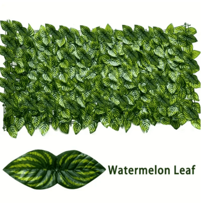 Artificial Ivy Privacy Fence Screen 50*100cmUV Resistant Faux Ivy Hedge Panel,Realistic Plastic Leaf Vine Privacy Wall For Garden Fence Balcony Patio YardIndoor Outdoor Greenery Backdrop Decor For Wedding Party Christmas Valentine's Day Birthday Gift