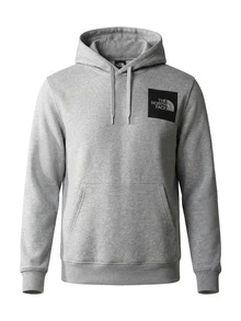 The North Face Fine Men's Hoodie Light Grey - Light Grey Heather - View 1