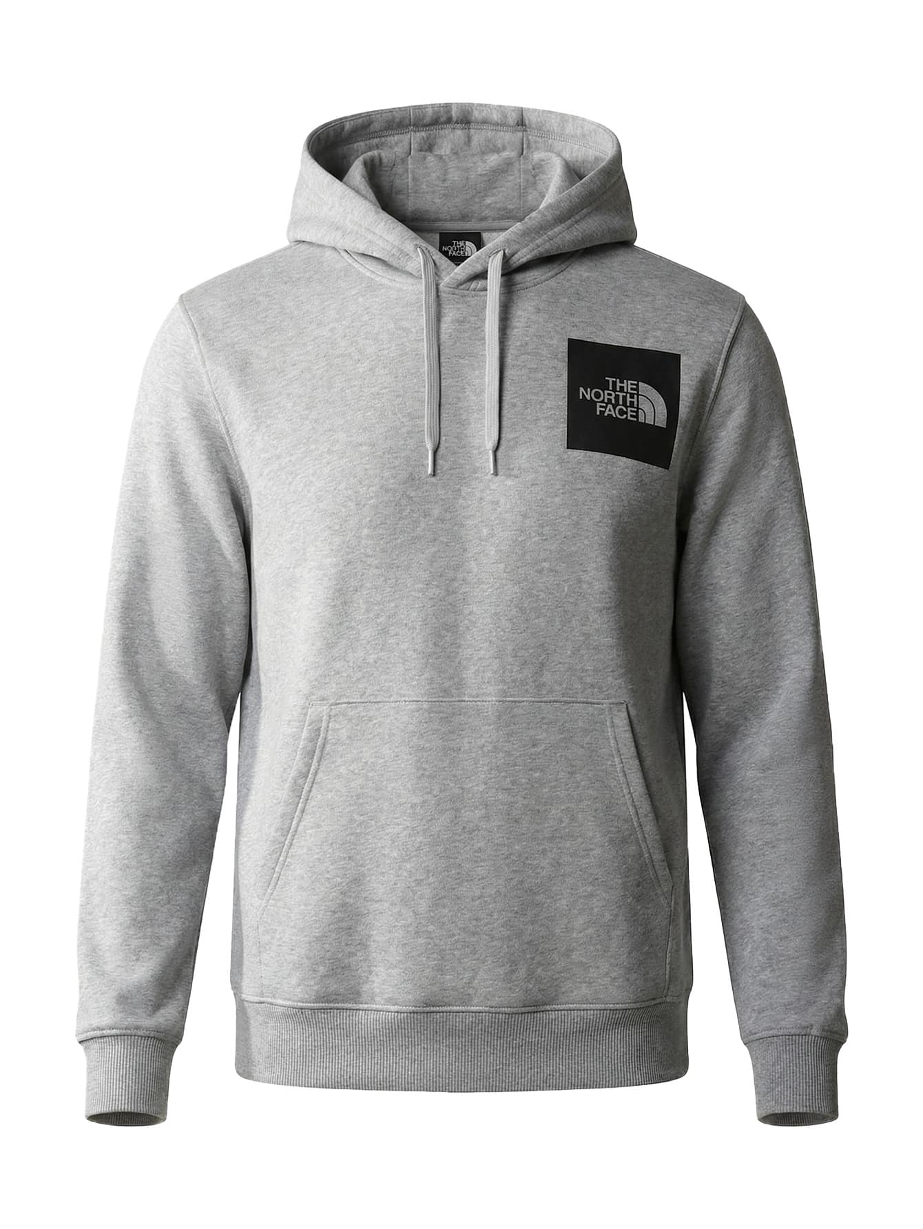 The North Face Fine Men's Hoodie Light Grey - Light Grey Heather - View 1