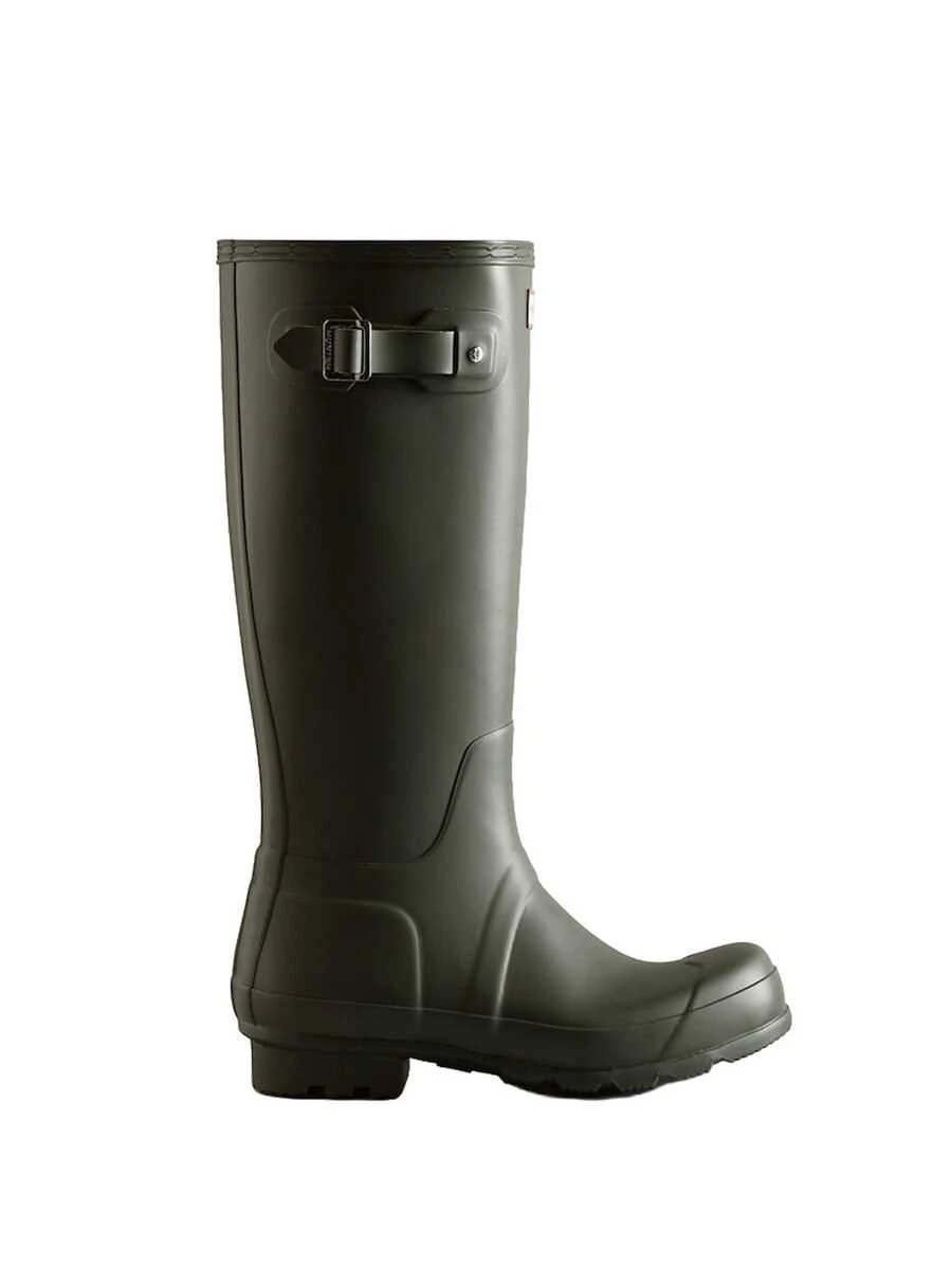 Original Tall Matte Women's Rain Boots Dark Olive WFT1000RMA - Green - View 1