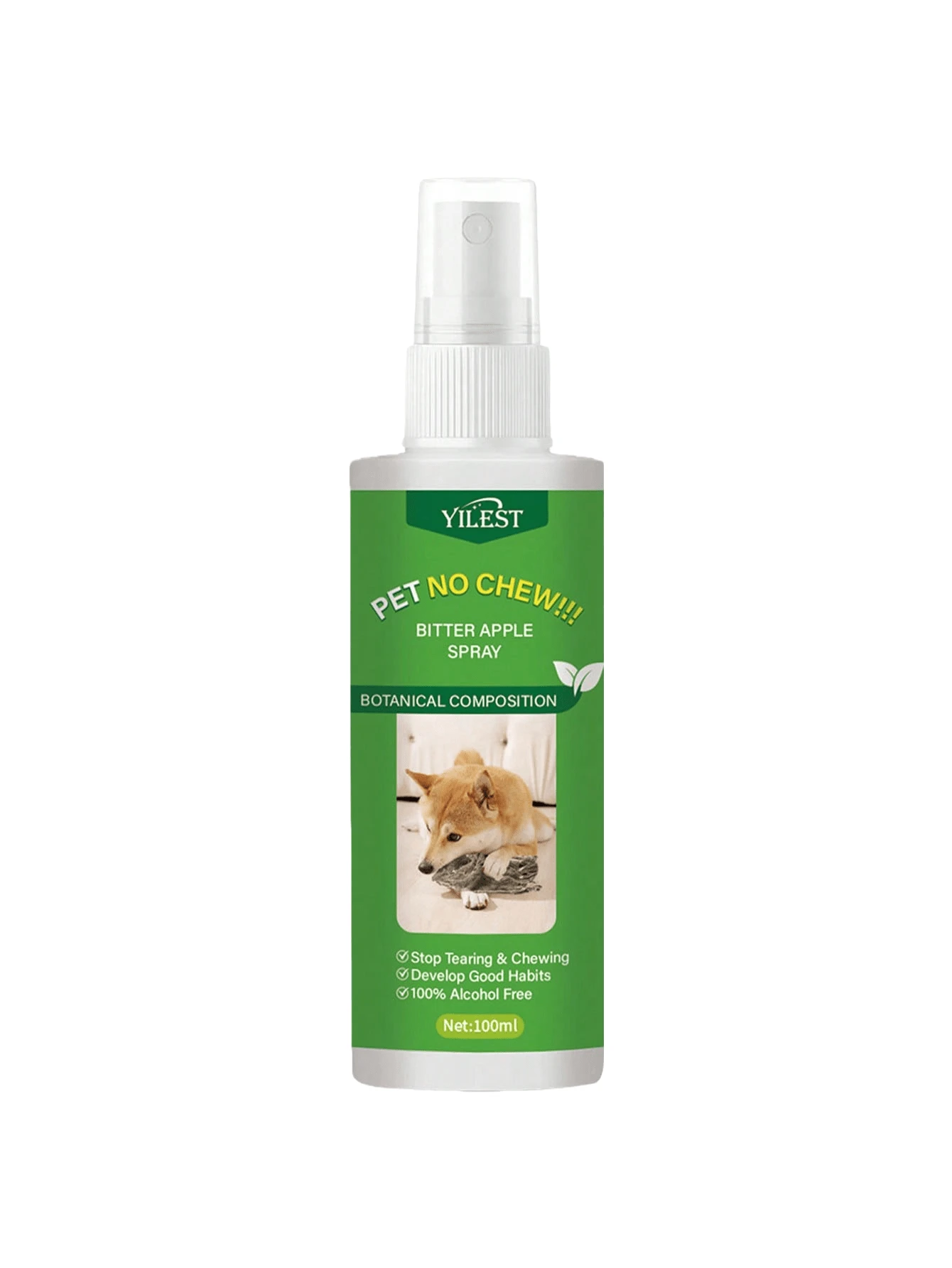 1Pc Anti-Chewing Spray For Pets, Cat And Dog Feces Inducement Spray, Pet Supplies - 100ml - View 1