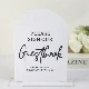 White-sign Guest Book