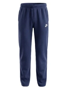 Nike Club Men's Sport Trousers Navy Blue - MIDNIGHT NAVY/MIDNIGHT NAVY/WHITE - View 1