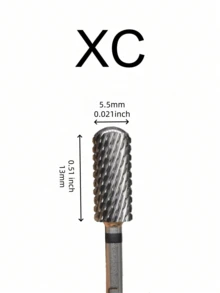Original Small Cylindrical Drill Bit, Smooth-Surfaced Tungsten Steel Carbide Drill Bit, With Burrs. - Grey - View 6
