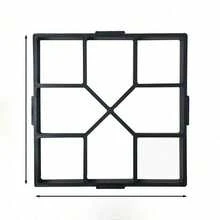 Bộ khuôn bê tông tái sử dụng 1 bộ - Tự làm lối đi - Khuôn lát đá lát đường theo yêu cầu - Nâng cao vẻ đẹp sân vườn - Khuôn đá lát bê tông cho lối đi sân vườn, bậc thềm lát đường. - Khuôn lát gạch DIY - Xem 6