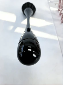 1pc Black Makeup Brush Blush Powder Contour Foundation Professional Face Cosmetics Tool - Maroon - View 4