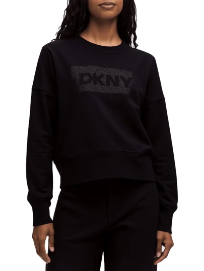 DKNY Women's Sweatshirt Black