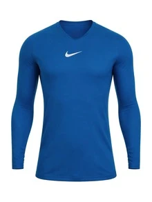 Nike Park First Men's Long Sleeve Top Blue - RoyalBlue/White - View 1