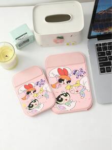 Cartoon Anime Series, Foldable Bathroom Mirror, Lightweight, Ultra-Thin, Portable Handheld Mirror, Durable Polyurethane Leather Material, Suitable For Various Occasions And Everyone, Square Foldable Design For Easy Carrying, Suitable For Valentine's Day Gifts, New Year Gifts, New Year Gifts, Gifts For Girlfriends, Holiday Gifts - Multicolor - View 1