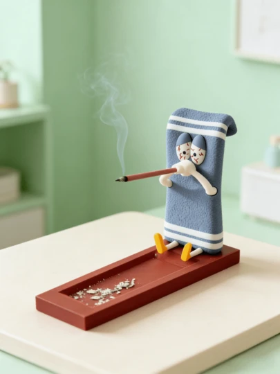 Joivida Giá đỡ hương trầm mở rộng sáng tạo dành cho que hương, thích hợp sử dụng trong nhà, làm phòng học, phòng thiền, phòng tập yoga.