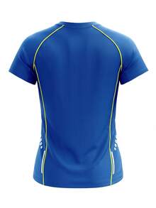 Mizuno Women's Sports T-Shirts Blue - Blue - View 2