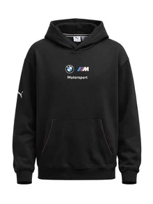 Puma Essentials Fleece Men's Hoodie Black - Black - View 1