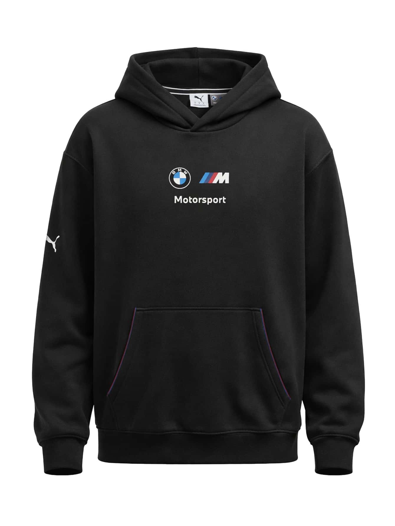 Puma Essentials Fleece Men's Hoodie Black - Black - View 1