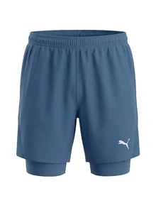 Puma Men´S Shorts Blue - Dark Indigo - View 1