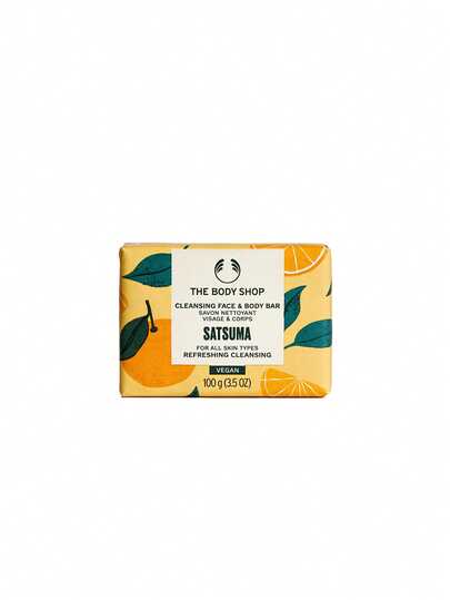 The Body Shop Satsuma Cleansing Face & Body Bar 100 g
