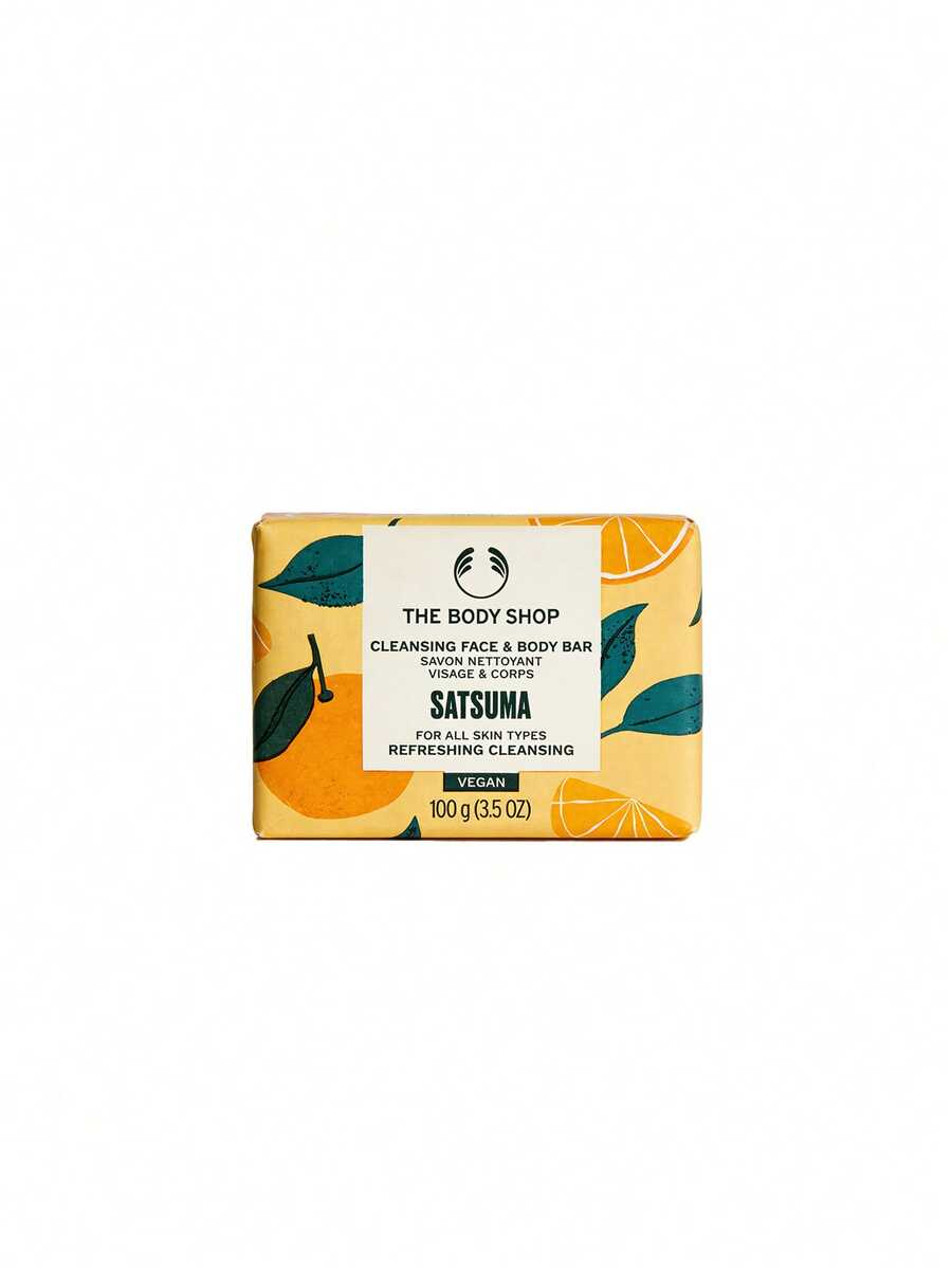The Body Shop Satsuma Cleansing Face & Body Bar 100 G - Satsuma - View 1