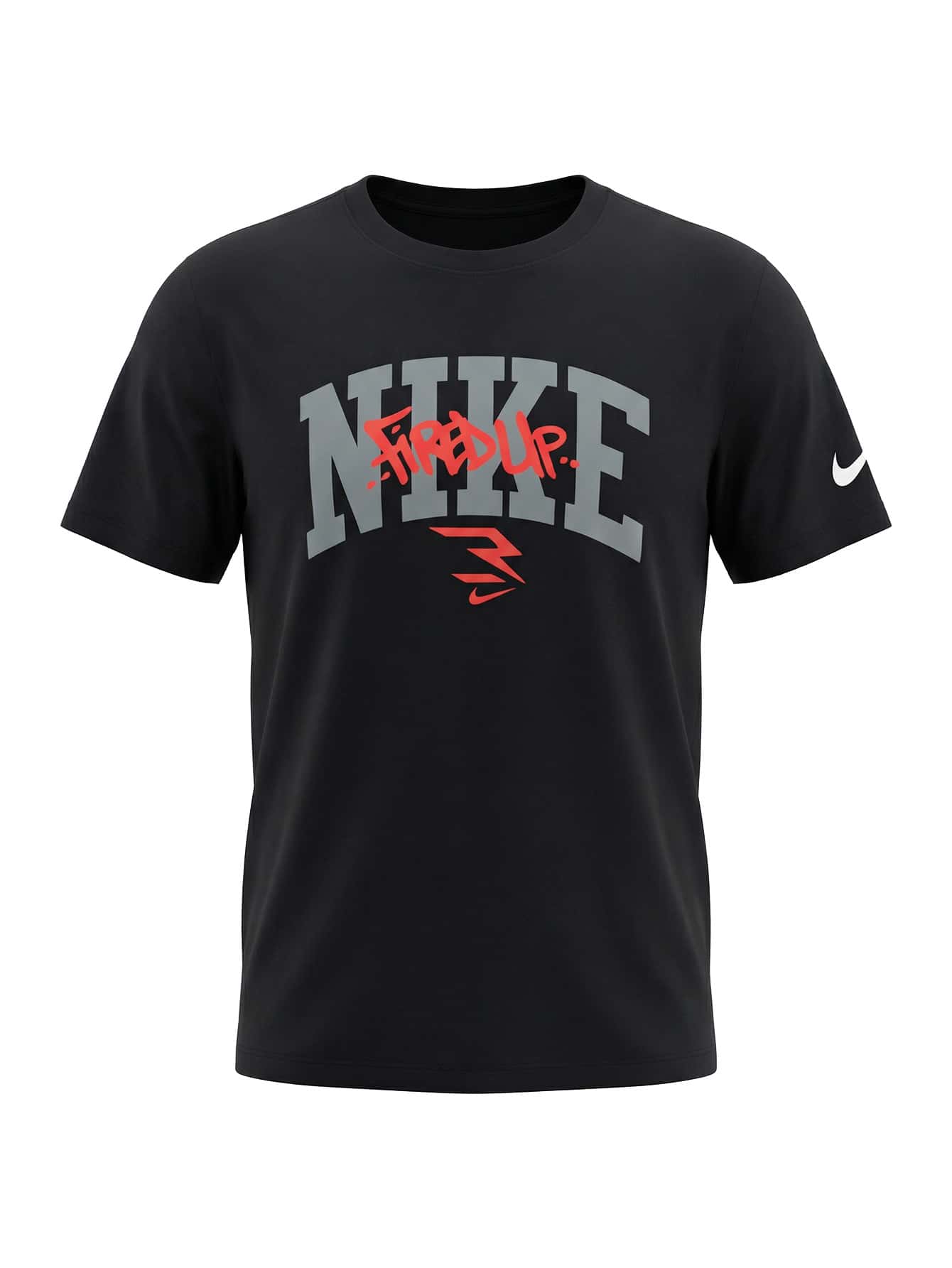 Nike Boy's T-Shirt Black - màu đen - Xem 1