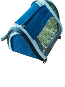 1 chiếc ba lô đựng thú cưng nhỏ di động, lưới thoáng khí, cửa sổ trong suốt dạng bong bóng, thích hợp cho chuột lang, thỏ, chuột nhắt, chim, du lịch mùa hè. - Nhiều màu - Xem 7