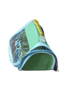 1 chiếc ba lô đựng thú cưng nhỏ di động, lưới thoáng khí, cửa sổ trong suốt dạng bong bóng, thích hợp cho chuột lang, thỏ, chuột nhắt, chim, du lịch mùa hè. - Nhiều màu - Xem 5