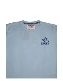 Playera Hombre con Diseño Estampado en Espalda - Azul cielo - Ver 3