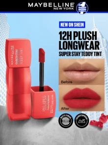 Son kem lì Super Stay Teddy Tint™ 30 Coquettish – Son tint, Son lì lâu trôi, Maybelline, 0.17oz/5ml - Son tint, Son lì, Lâu trôi, Lớp nền trang điểm, Trang điểm mùa hè, Y2K - 30 Sự quyến rũ - Xem 2