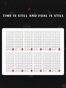 “永恒骏马 365 天每日日记贴纸” - 高品质宠物薄膜切割日记贴纸。 - 彩色 - 查看 10