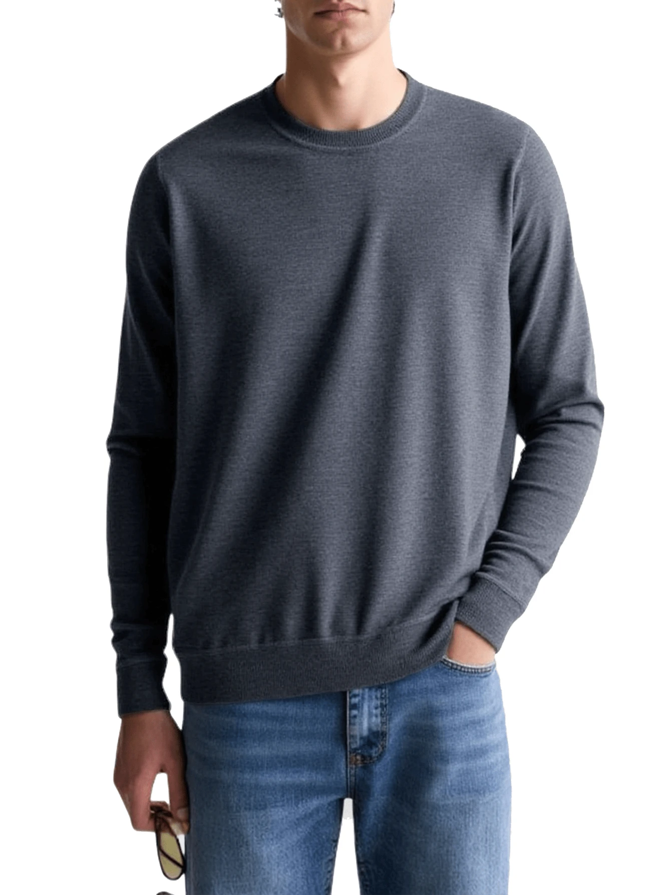 Superdry Men's Sweater Blue - Navy - View 1