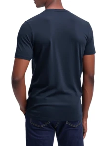 Armani Men's O-Neck T-Shirt Navy Blue - Armani Blue - 查看 2