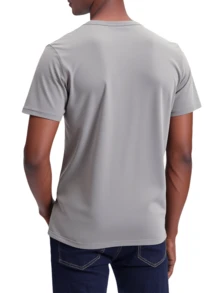 Armani 2 Pack Men's O-Neck T-Shirt Black Grey - Shade/Black - View 3