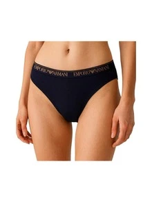 Armani 2 Pack Women's Briefs - Marine/Marine - View 2
