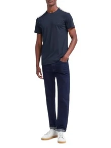 Armani Men's O-Neck T-Shirt Navy Blue - Armani Blue - 查看 3
