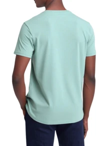 Armani 2 Pack Men's O-Neck T-Shirt Choco Surf - Choco/Surf - View 3