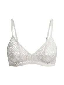 Calvin Klein Women's Lace Bralette - White - View 1