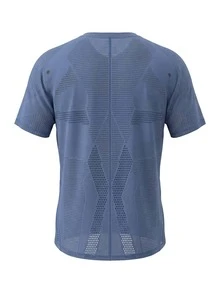 Asics Metarun Men's T-Shirts Blue - DENIM BLUE - View 2