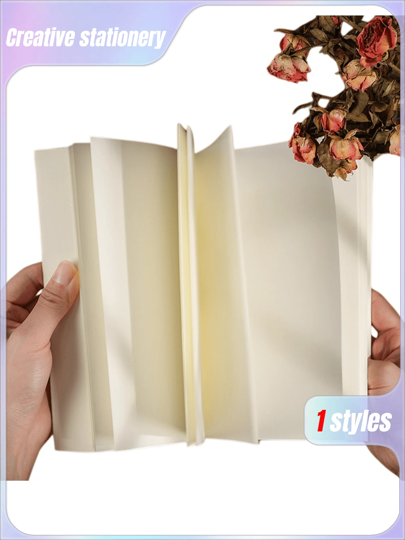 2pcs A5 Kraft Notebook, Blank Notebook, Thickened Journal, Vintage Notebook, Planner Notepad - suit - View 1