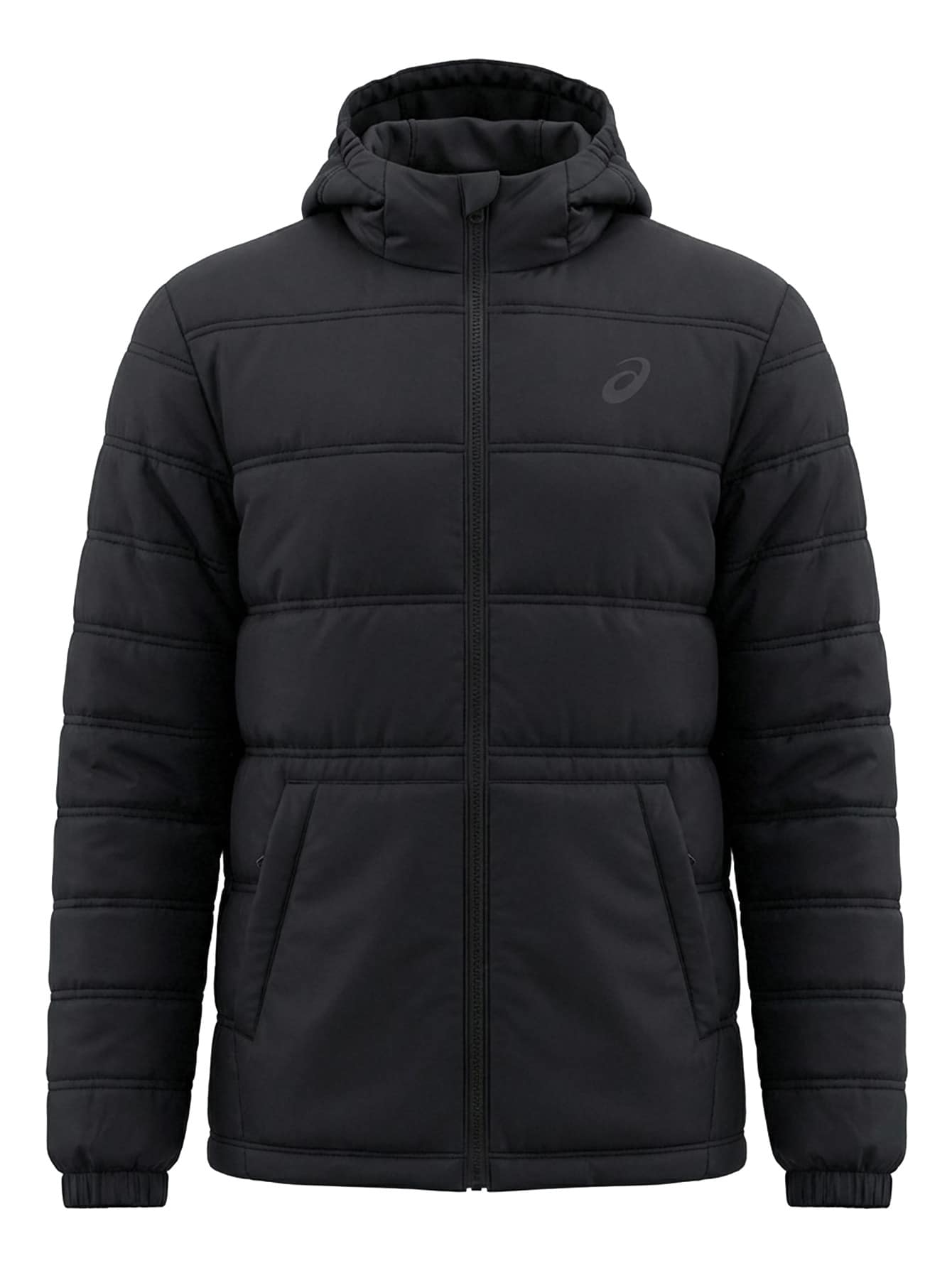 Asics Men's Padded Jacket Black - Black - View 1