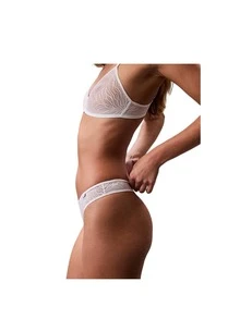 Calvin Klein Women's Lace Bralette - White - View 3