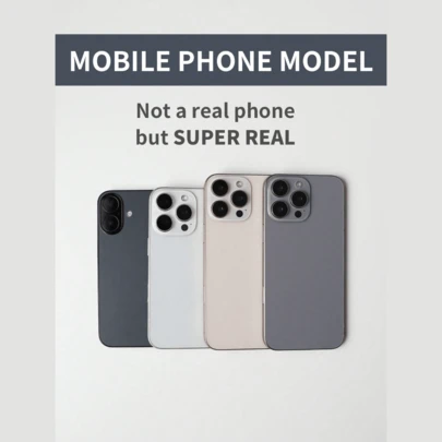 适用于电影道具、短视频拍摄道具、愚人节趣味道具和商店展示——两种尺寸：6.7 英寸和 6.1 英寸