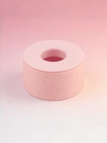 1pc New Breathable Easy Tear Eyelash Extension Tape Gentle Hold For Lash Lifting Isolation Salon Professional Use - Pink - View 1