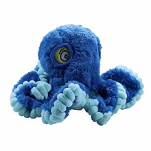 PETSIN Funny Octopus Shaped Plush Dog Toy With BB Barking Sound, Interactive Play For Dogs - Multicolor - View 11