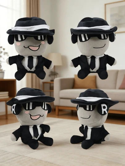 MINKOJA - BESTSELLERS NEW CHANCE 毛绒玩具 - 可爱的卡通人物玩偶、柔软的毛绒动物抱枕，适合游戏玩家，也是送给儿童和成人的可爱收藏礼物，生日惊喜礼物，圣诞节复活节装饰品