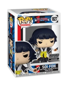 Funko Pop! Animation Bleach Soi Fon Vinyl Figure #1827, Entertainment Earth Exclusive Sticker, Boxed Window Display Collectible, Cute Desk Decor, Gift For Fans - 1PC - View 6