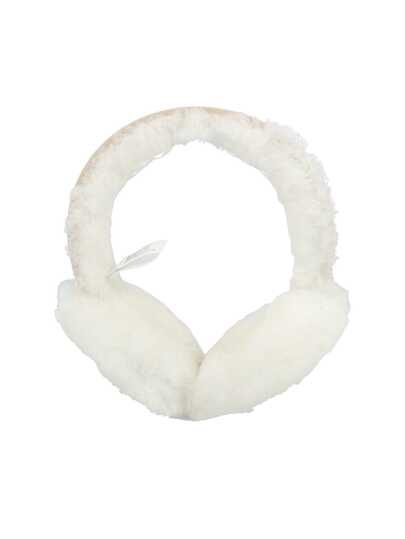 UGG Classic Women's Sheepskin Embroidery Earmuffs Sand