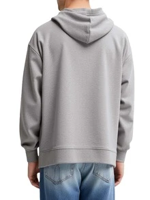 Calvin Klein Men's Hoodie Grey - Gray - View 2