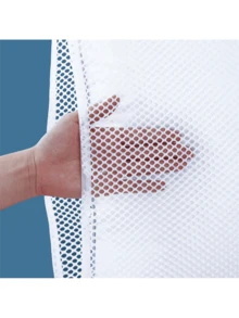 1个涤纶枕头晾晒网，可折叠，适用于晾晒衣物、玩具等，也可作家用阳台衣架晾晒枕头网。 - 升級款-雙層-白色 - 查看 4