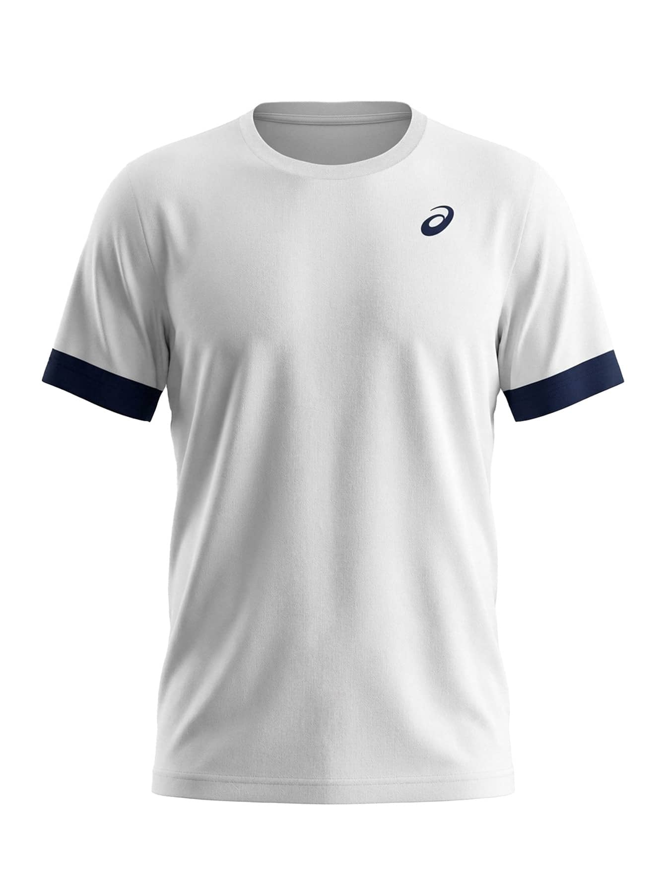 Asics Court Men's T-Shirts White - White - View 1